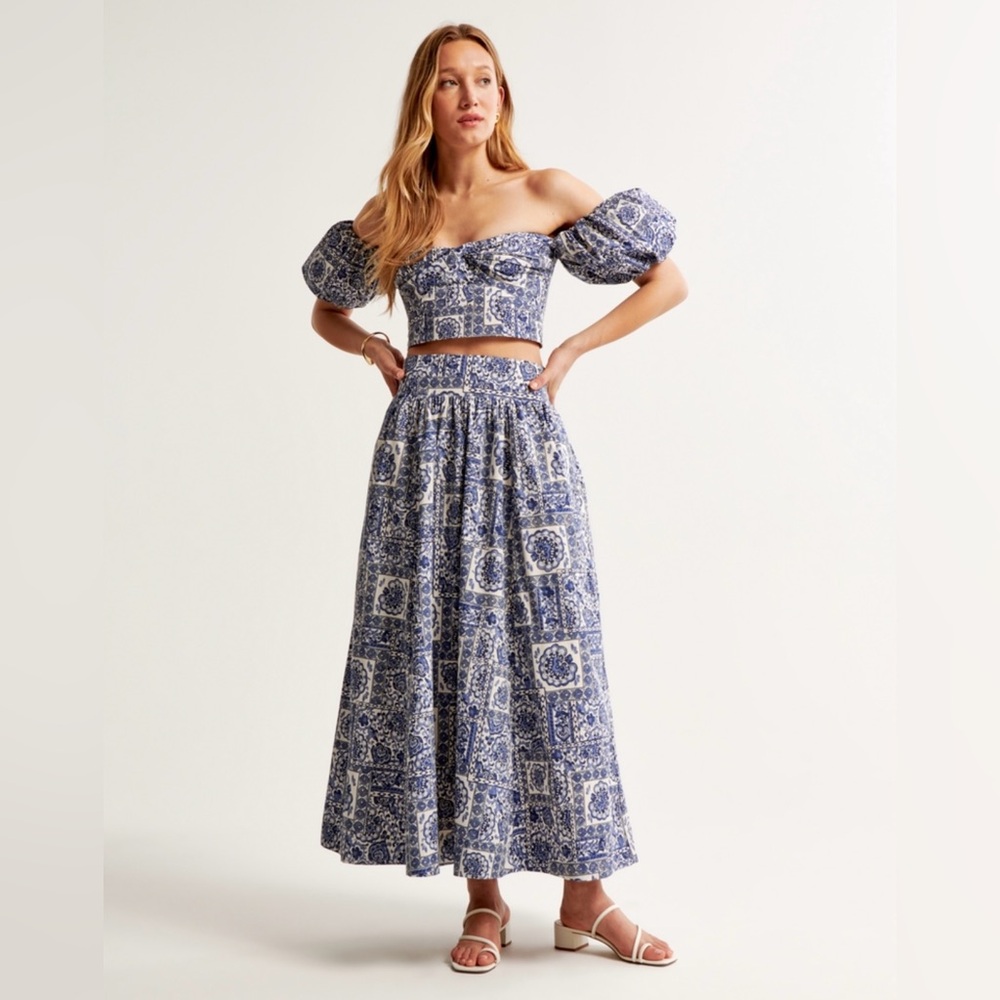 Abercrombie & Fitch Poplin Matching Set